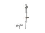 Hansa Duschsystem HANSAPRISMA m Thermostat, Wd-mont., 770mm, St. gebürstet (4813042180)