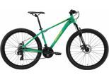 Mountainbike BIKESTAR Gr. 41, grün, Fahrräder, Damen, 41cm, 27,5 Zoll (69,85cm), für Damen und Herren, Kettenschaltung