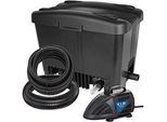 T.I.P. Teichfilter-Set - Für 10.000 l Teich, UV-C 11 W, Wet-and-Dry, 35 l Filterbehälter, WDF 10000 UV 11, 30495