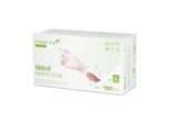 Einmalhandschuhe Medi-Inn® PS Nitril White Plus, für links/rechts, puderfrei, nicht steril, allergikergeeignet, Grösse XL, Nitril, weiss, 100 Stück