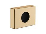 hansgrohe Hygienebeutelspender AddStoris 140x100mm, Wandmontage, brushed bronze (41773140)
