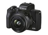 Spiegelreflex EOS M50 Mark II - Schwarz + Canon Zoom Lens EF-M 15-45mm f/3.5-6.3 IS STM f/3.5-6.3