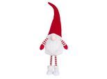 Deko Wichtel aus Stoff, rot, 65 cm