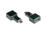 USB 3.0 Adapter Good Connections, USB-C an USB-A Buchse, bis 5 Gbit/s, PVC, schwarz