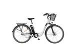 Telefunken Alu City E-Bike 28" Multitalent RC830 3-Gang Nabenschaltung reinweiß