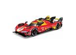 Bburago 18-16303 - Modellauto - Ferrari 499P LMH 50 '24 (Maßstab 1:18) Sammler Auto Motorsport