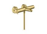 hansgrohe Wannen-Thermostat Axor Citterio E AP, Ausl. 177mm, 2 Verbr., brushed brass (36140950)