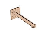 hansgrohe Elektronischer Waschtischmischer Axor Uno UP, Ausladung 221mm, polished red gold (45111300)
