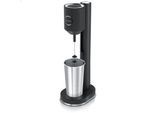 Arendo Standmixer, Elektrischer Getränkemixer, 22.000 U/min, 2 Stufen, 100 W, schwarz, für Shakes, Smoothies, Cocktails, Eiweißshaker, spülmaschinenfest