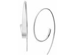 Paar Ohrhaken SKAGEN "Schmuck Geschenk Edelstahl Ohrringe KARIANA", silber (edelstahlfarben), Ohrringe, Damen, Edelstahl