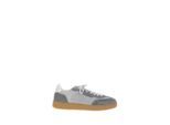 Axel Arigato Low-Top Sneaker - Leather And Suede Sneakers With Embossed Logo - Gr. 44 (EU) - in Grau - für Damen