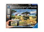 Augmented Reality Puzzle - Tiere Afrikas, 1000 Teile