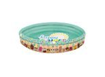 Happy People - Planschbecken - Happy Summer Pool (122x23cm) Babypool Kinder planschen Garten