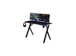XROCKER Lumio XL RGB - Gaming Schreibtisch mit RGB-Beleuchtung & Mousepad