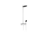 hansgrohe Showerpipe Pulsify S 260 mit Thermostat, 2jet, mattweiß (24240700)