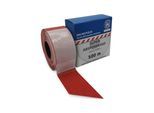 KELMAPLAST Absperrband 500 m-Rolle rot/weiß geblockt Blauer Engel aus min. 80% recycelten (2500000800500159901000051)
