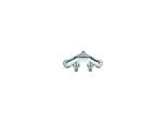 Grohe WAS-Doppelventil 1/2", einfach, chrom (41022000)