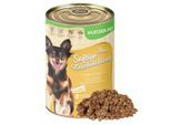 Lyra Pet Lecker.Pet Josie's Saftige Fleischmahlzeit Sensitiv mit Pute & Reis Hundefutter Nassfutter 6x7,2 kg