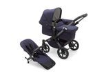 bugaboo Kombikinderwagen Donkey 5 Classic Mono Complete blau