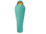 Mountain Equipment - Women's Glacier 300 - Daunenschlafsack Gr Regular - Body Size: 170 cm Zip: Left Sage