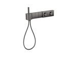 hansgrohe Fertigmotageset Sel. Axor Edge UP-Thermostat, 3 Verb, Dia.Schl, pol. bla vc (46711330)