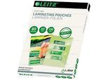 Laminierfolien Leitz iLAM 33817, A5 Hoch-& Querformat, Stärke 80 µm, L 222 x B 160 mm, PET, farblos, 100 Stück