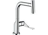 Axor Citterio Select Küchenarmatur 39861000 chrom, mit Ausziehbrause