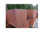Cortenstahl Pflanzring 120x50x80 Rostkübel Rost Stahl Kübel Hochbeet Blumenkübel XXL
