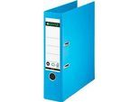 LEITZ® Ordner 1007/1008, DIN A4, Rückenbreite 80 mm, einzeln, hellblau