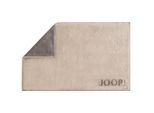 Joop! Badematte , Graphitfarben, Sandfarben , Textil , Uni , rechteckig , 50x80 cm , Oeko-Tex® Standard 100, Made in Germany , schadstoffgeprüft, beidseitig verwendbar, für Fussbodenheizung geeignet , Heimtextilien, Badtextilien, Badematten & WC Vorleger