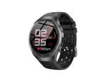 TPFNet Smart Watch / Fitness Tracker IP68 - Silikon Armband - Android & IOS - Schwarz