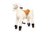 Animal Riding Reitpferd Snowy small (Kinder 3 Jahre, Sattelhöhe 56 cm, Rollen)