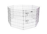 Kerbl Kleintiergehege ø 143 cm, 8 Zaunelemente je 57 x 78 cm,pulverbeschichtet