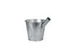 Kerbl Jaucheschöpfer verzinkt, Schöpfer mit Tülle, 6,5 Liter 24 cm Schöpfkelle