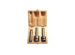 Holzstar Mitnehmerset MK2 3-tlg Konusaufnahme MK2, für Drechselmaschinen 5931056