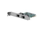 StarTech.com Dual Port Gigabit PCI Express Server Network Adapter Card - 1 Gbps PCIe NIC - Dual Port Server Adapter - 2 Port Ethernet Card (ST1000SPEXD4) - Netzwerkadapter - PCIe - Gigabit Ethernet x 2