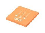 Statische Notizzettel Kolma Notes, 76 x 76 mm, 100 Blatt, orange
