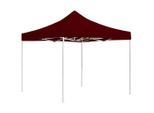 vidaXL Profi-Partyzelt Faltbar Aluminium 3×3 m Weinrot