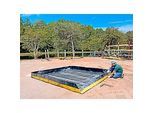 Faltwanne, für Kleingebinde/Fässer 32 x 200 l oder 8 x 1000 l und unter Fahrzeugen, Volumen 4300 l, B 2438 x T 6095 x H 305 mm, Polyethylen, schwarz