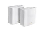 ASUS ZenWiFi XT9 - WLAN-System - (2 Router) - bis zu 530 m² - Netz 1GbE, 2.5GbE - Wi-Fi 6