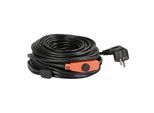 KERBL Frostschutz-Heizleitung mit Thermostat Länge 24 m, frostfrei bis -45° C