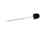 KWC Aquarotter WC-Bürste, XINOX, Nylon schwarz, Griff Edelstahl, 2000103303, 2000103303 2000103303