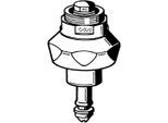 KWC Aquarotter Oberteil, für Magnet-Selbstsch.Vent., DN15, 2000104398, 2000104398 2000104398