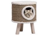 VidaXL Katzenhaus mit Holzbeinen 41 cm