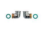KWC Aquarotter Anschlussset, für Duschpaneel, bei Wandeinbaukasten 195x215 mm, 2000104916 2000104916