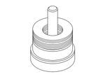 KWC Aquarotter Ventildichtung, für Notduschventil, 2000105851, 2000105851 2000105851