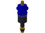 KWC Aquarotter Funktionsteil, duschen, DN15, blau, LABS-konform, 2000109228, 2000109228 2000109228