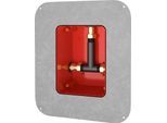 KWC Aquarotter Rohbauset, F5, Systembox R5, duschen, Warm- und Kaltwasser, Klebeflansch, 2030028990 2030028990
