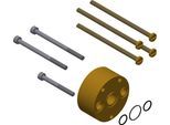 KWC Aquarotter Verlängerungsset, F5, elek. Therm-Arm., 25 mm, 2030044782 2030044782