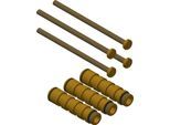 KWC Aquarotter Verlängerungsset, F3, hydr. Duscharm. m. Mischer, 30 mm, 2030046031 2030046031